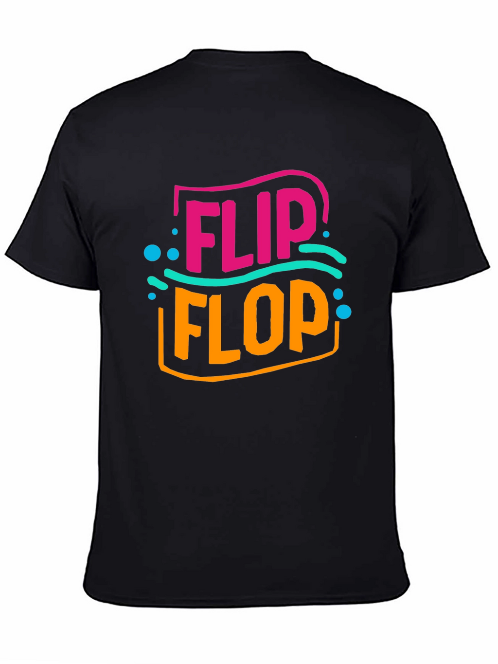Flip Flop Graphic T-Shirt - Summer Beach Vibes