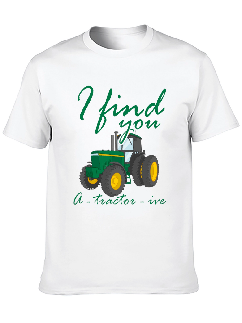 Funny Tractor Pun T-Shirt