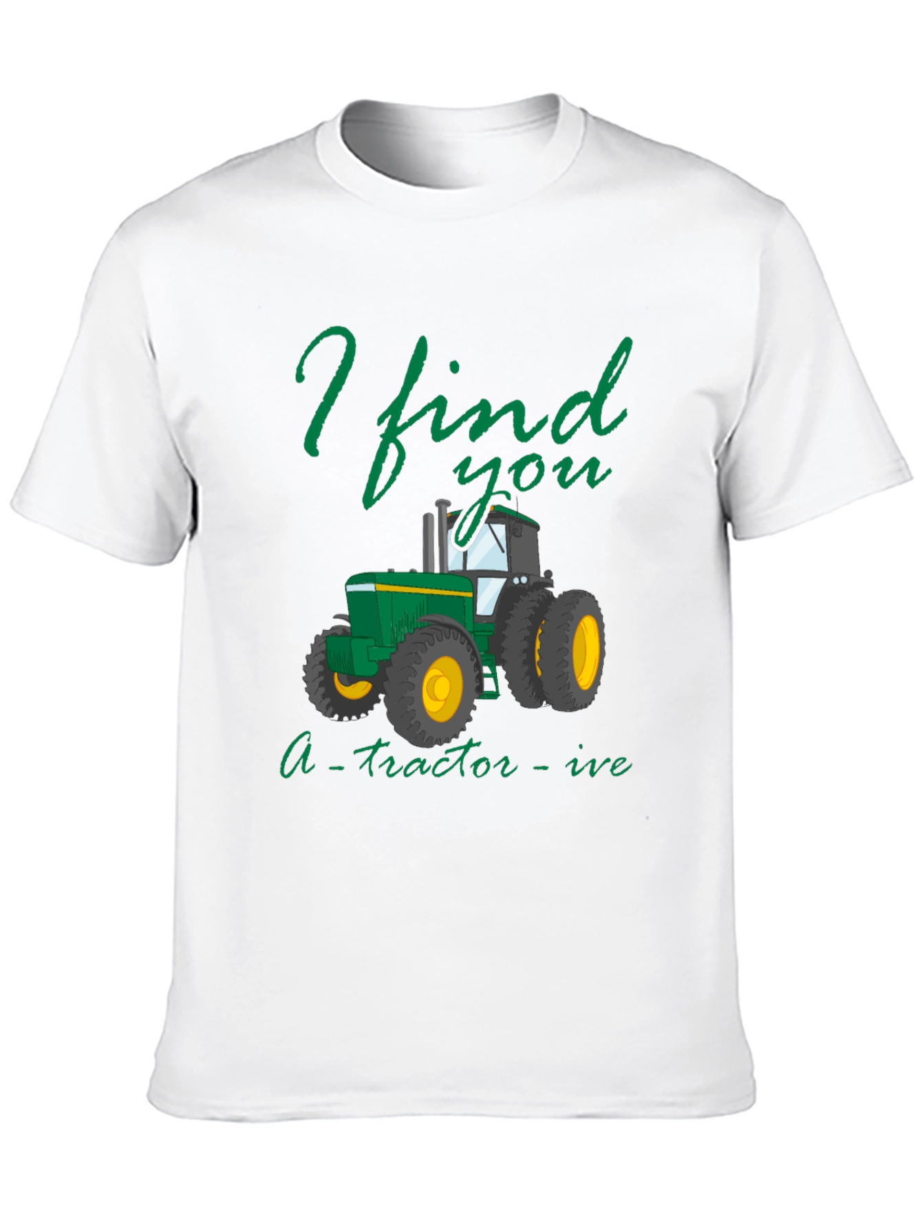 Funny Tractor Pun T-Shirt
