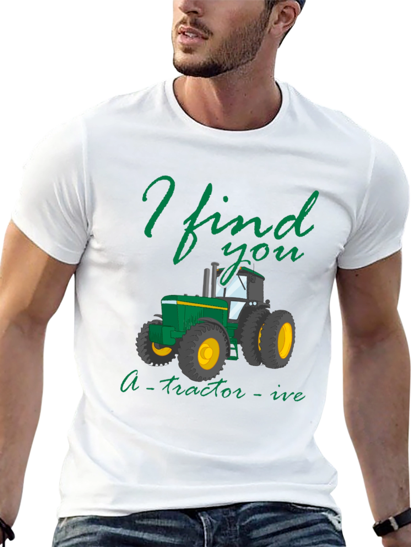 Funny Tractor Pun T-Shirt
