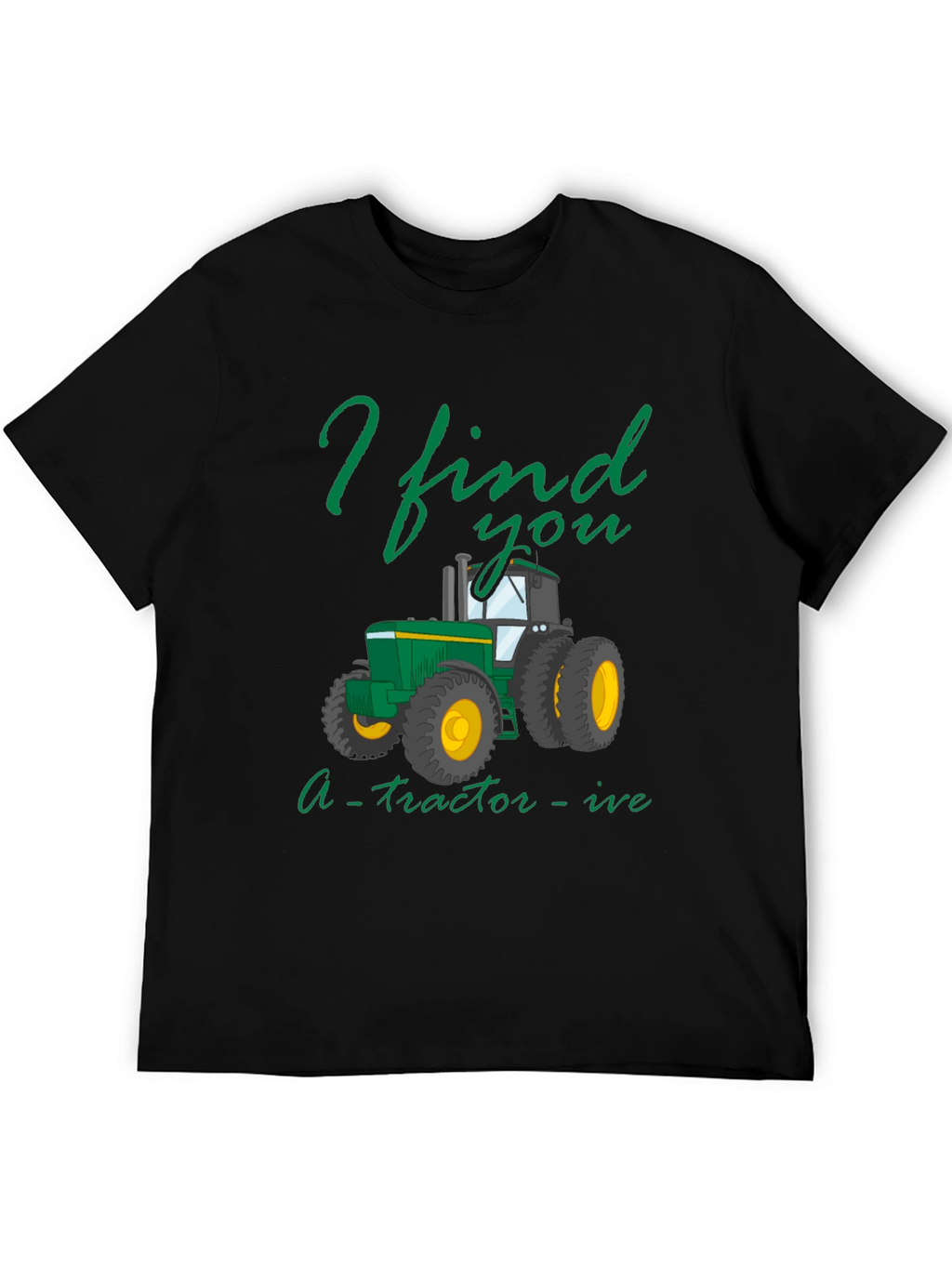 Funny Tractor Pun T-Shirt