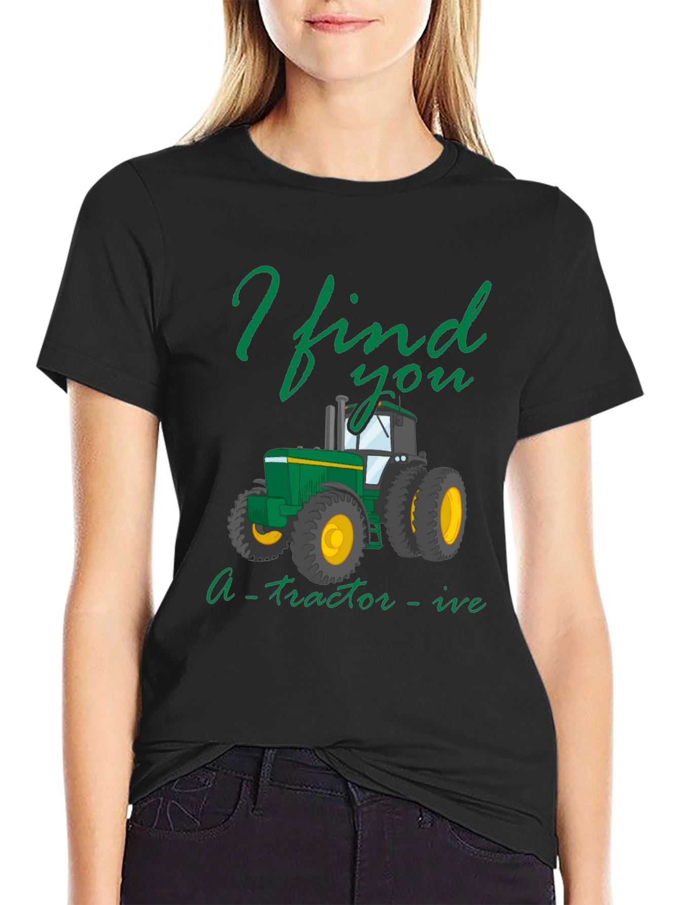 Funny Tractor Pun T-Shirt