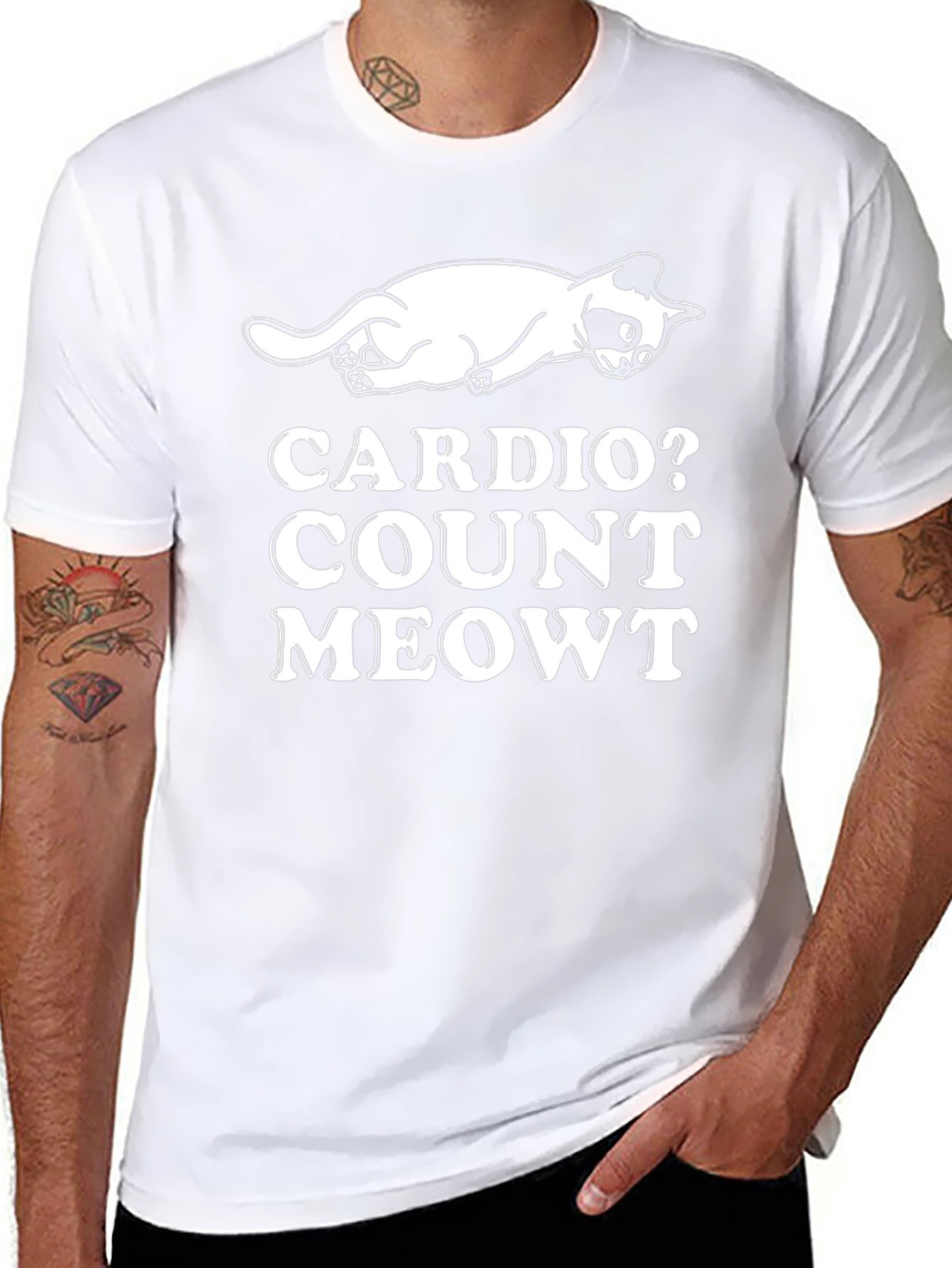 Cardio Count Meowt T-Shirt