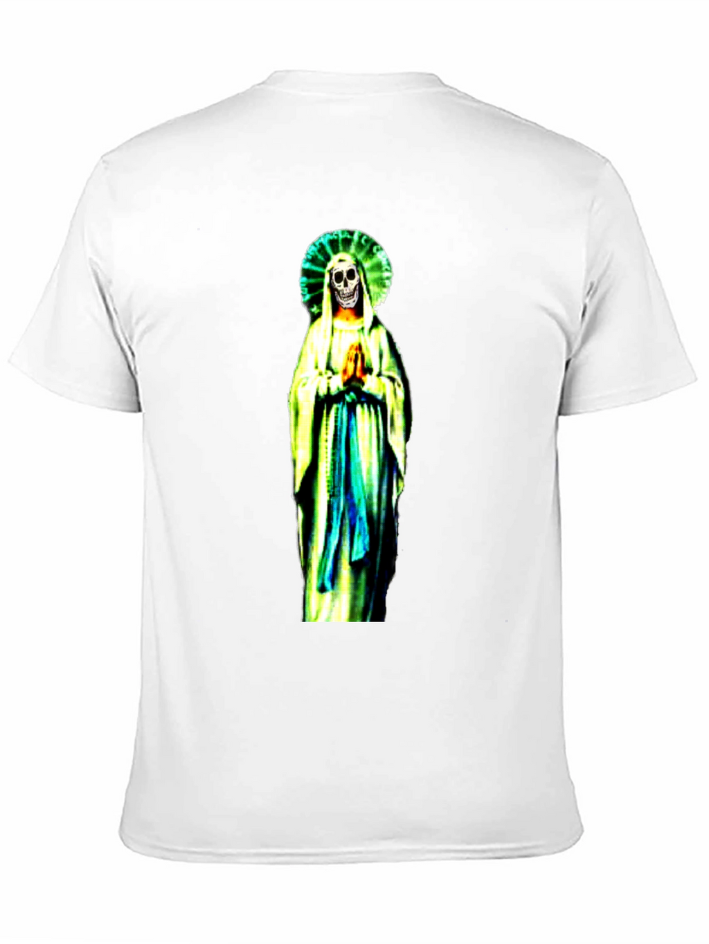 Grim Reaper Virgin Mary T-Shirt - Black