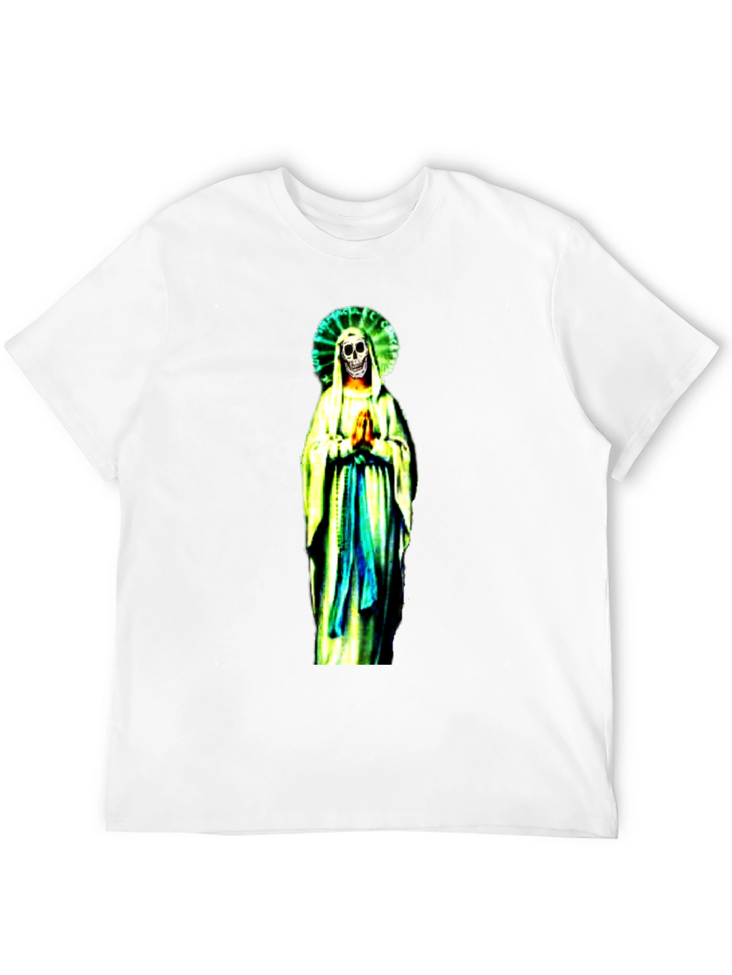 Grim Reaper Virgin Mary T-Shirt - Black