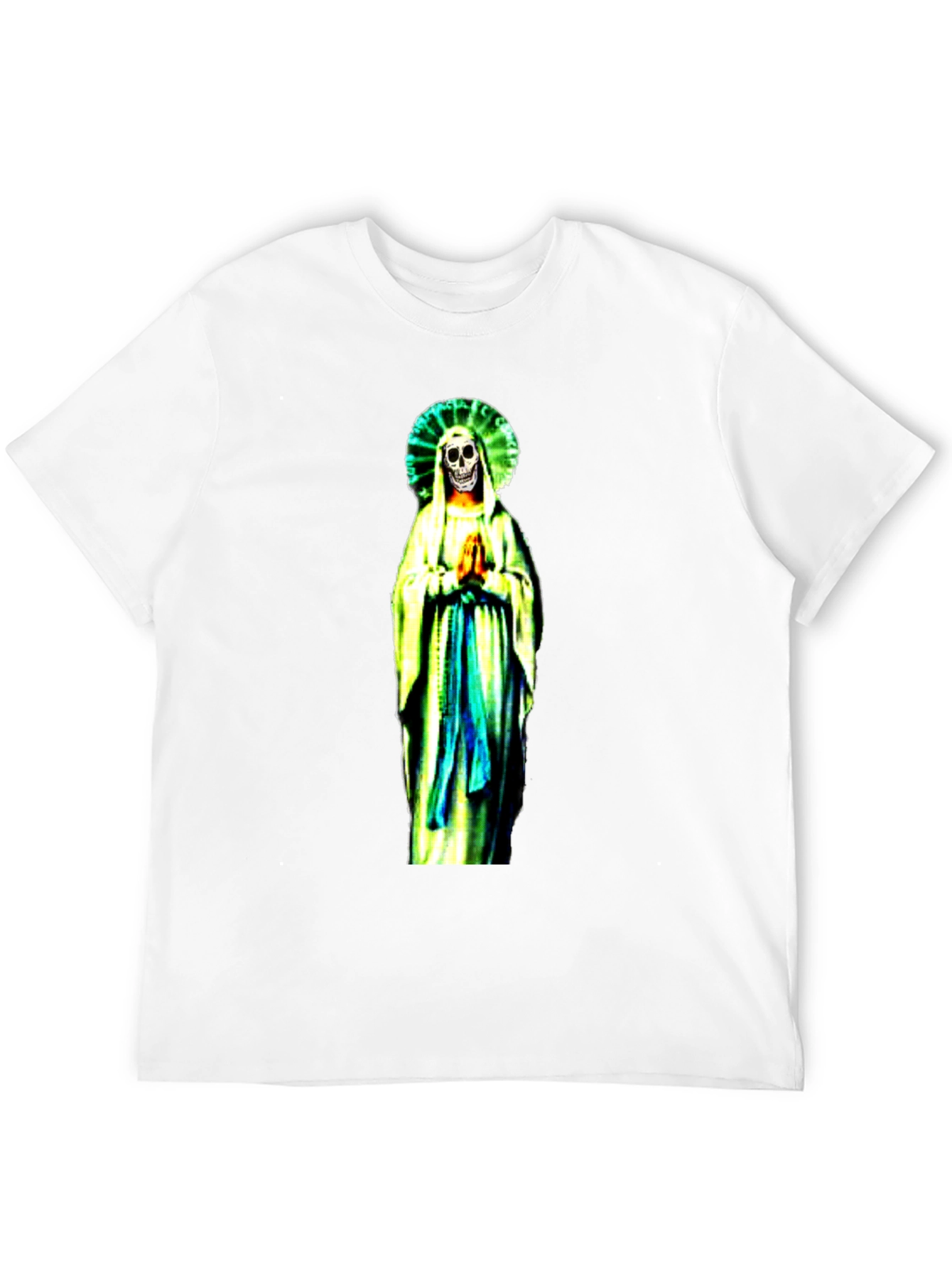 Grim Reaper Virgin Mary T-Shirt - Black