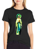 Grim Reaper Virgin Mary T-Shirt - Black