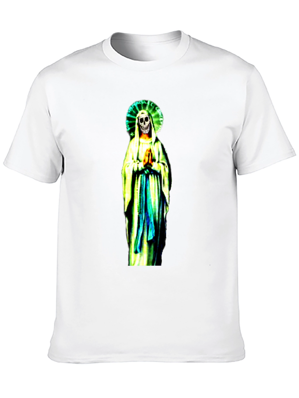 Grim Reaper Virgin Mary T-Shirt - Black