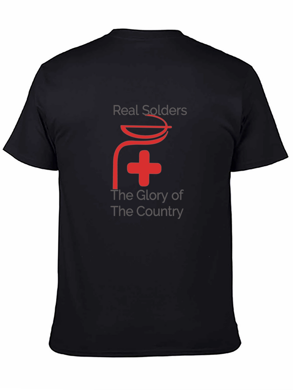 Real Soldiers T-Shirt - Patriotic Design