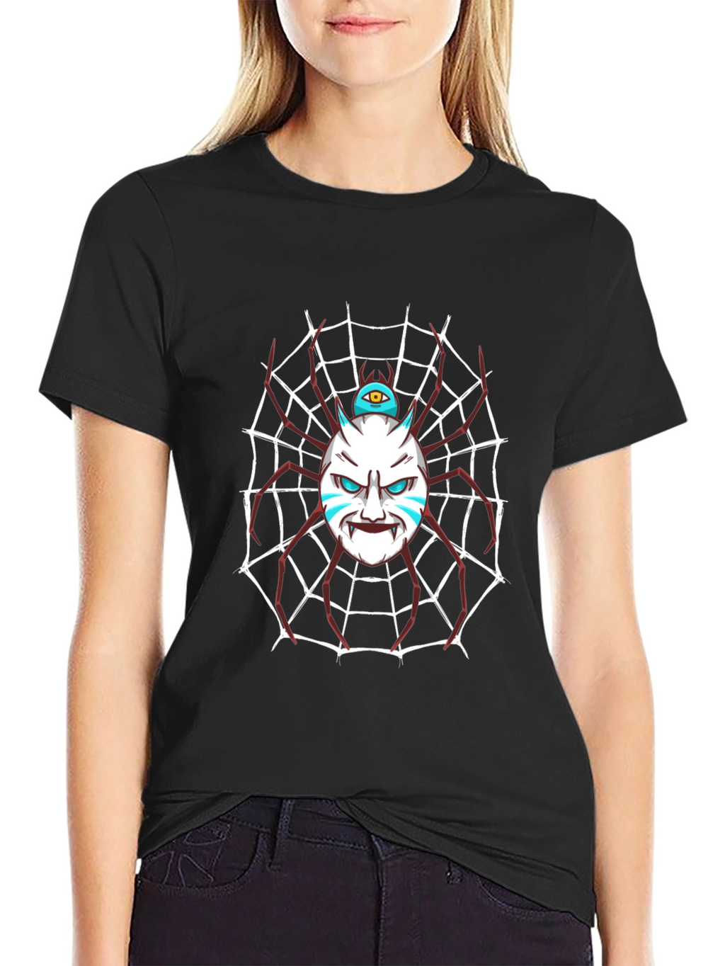 Spider Oni Mask T-Shirt