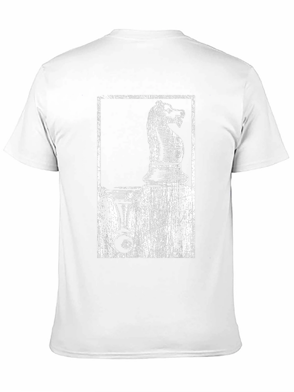 Chess Knight & Pawn Graphic Tee