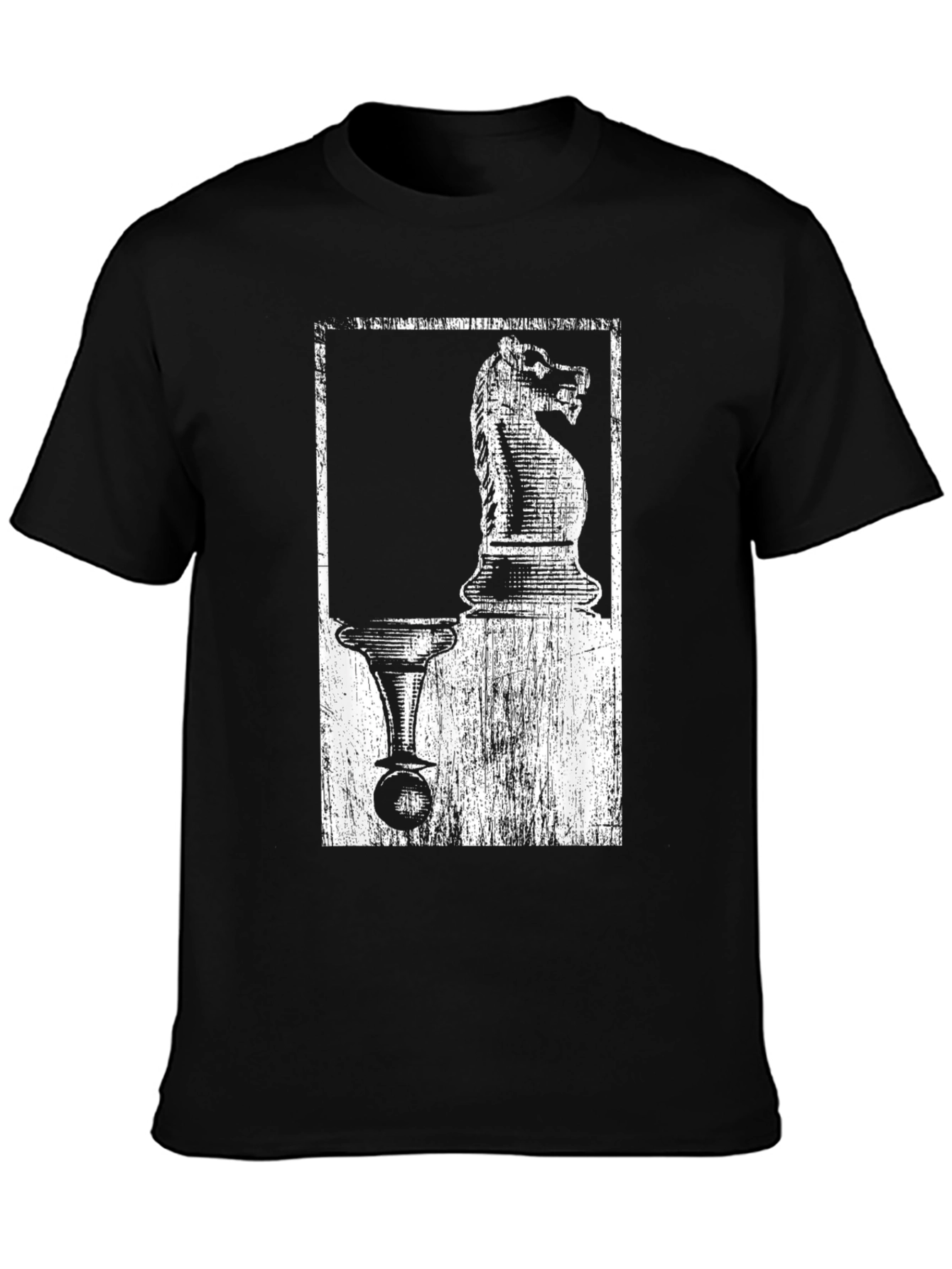 Chess Knight & Pawn Graphic Tee
