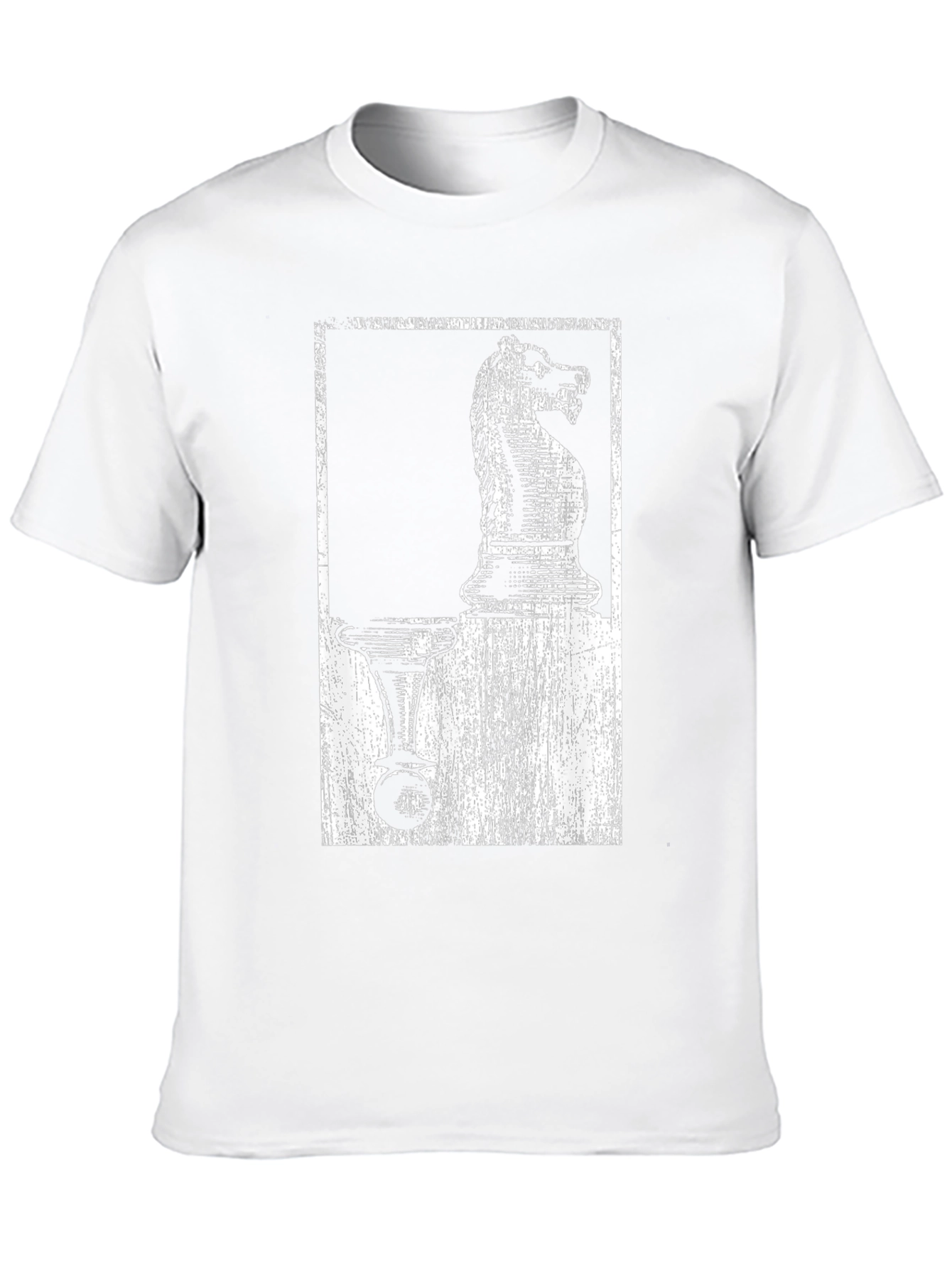 Chess Knight & Pawn Graphic Tee