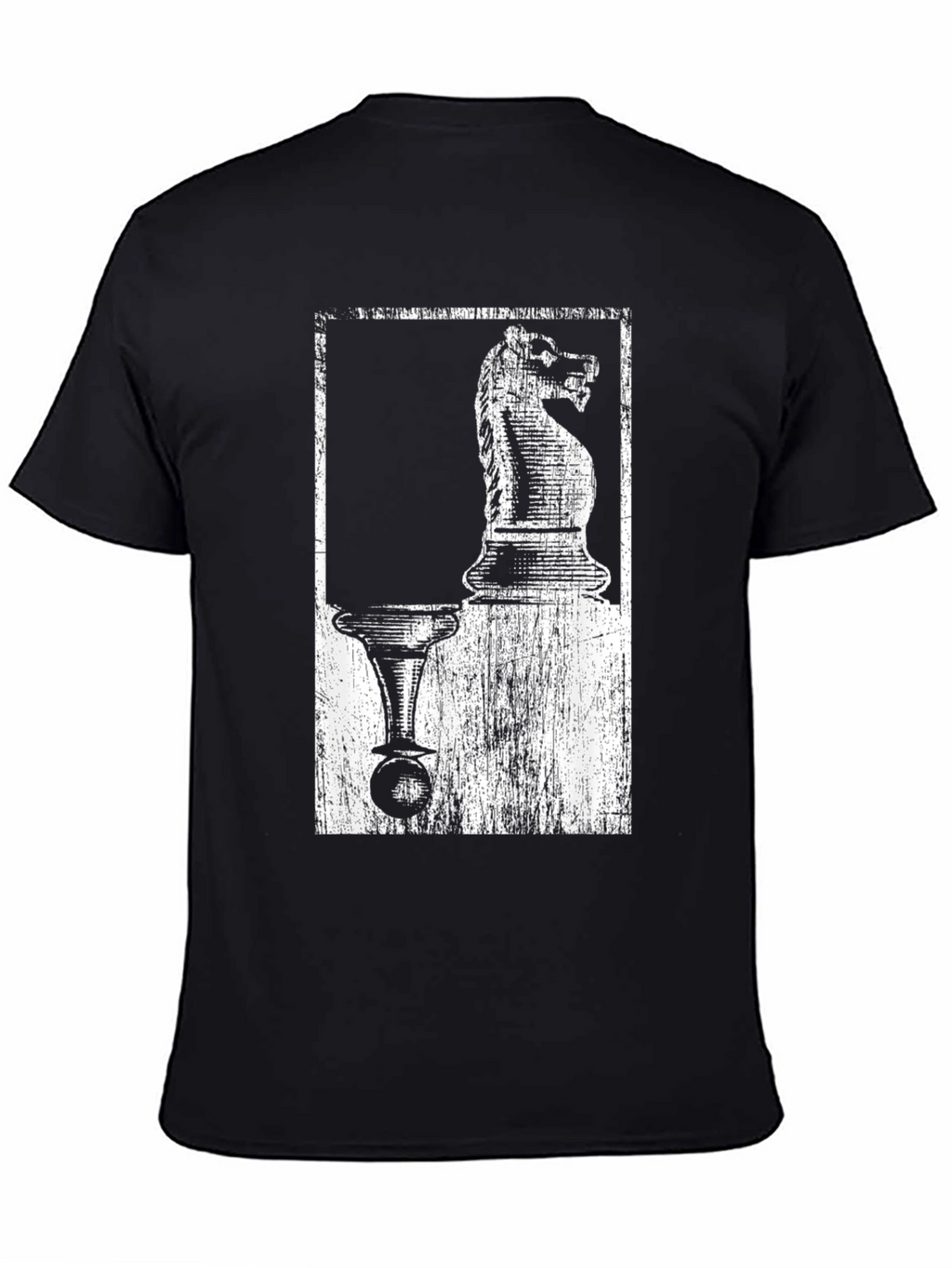 Chess Knight & Pawn Graphic Tee