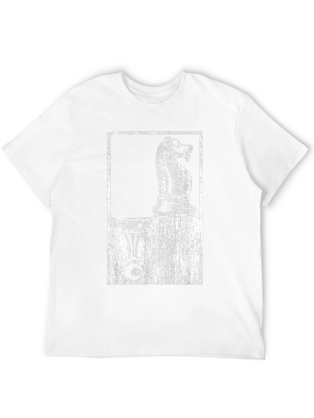 Chess Knight & Pawn Graphic Tee