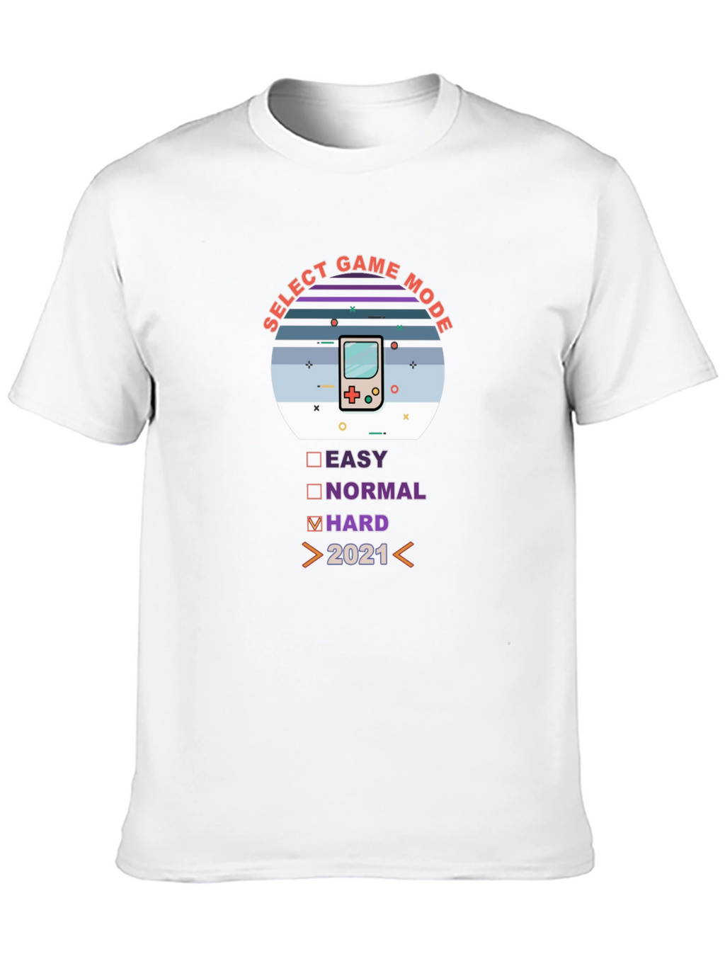 Select Game Mode Hard 2021 T-Shirt