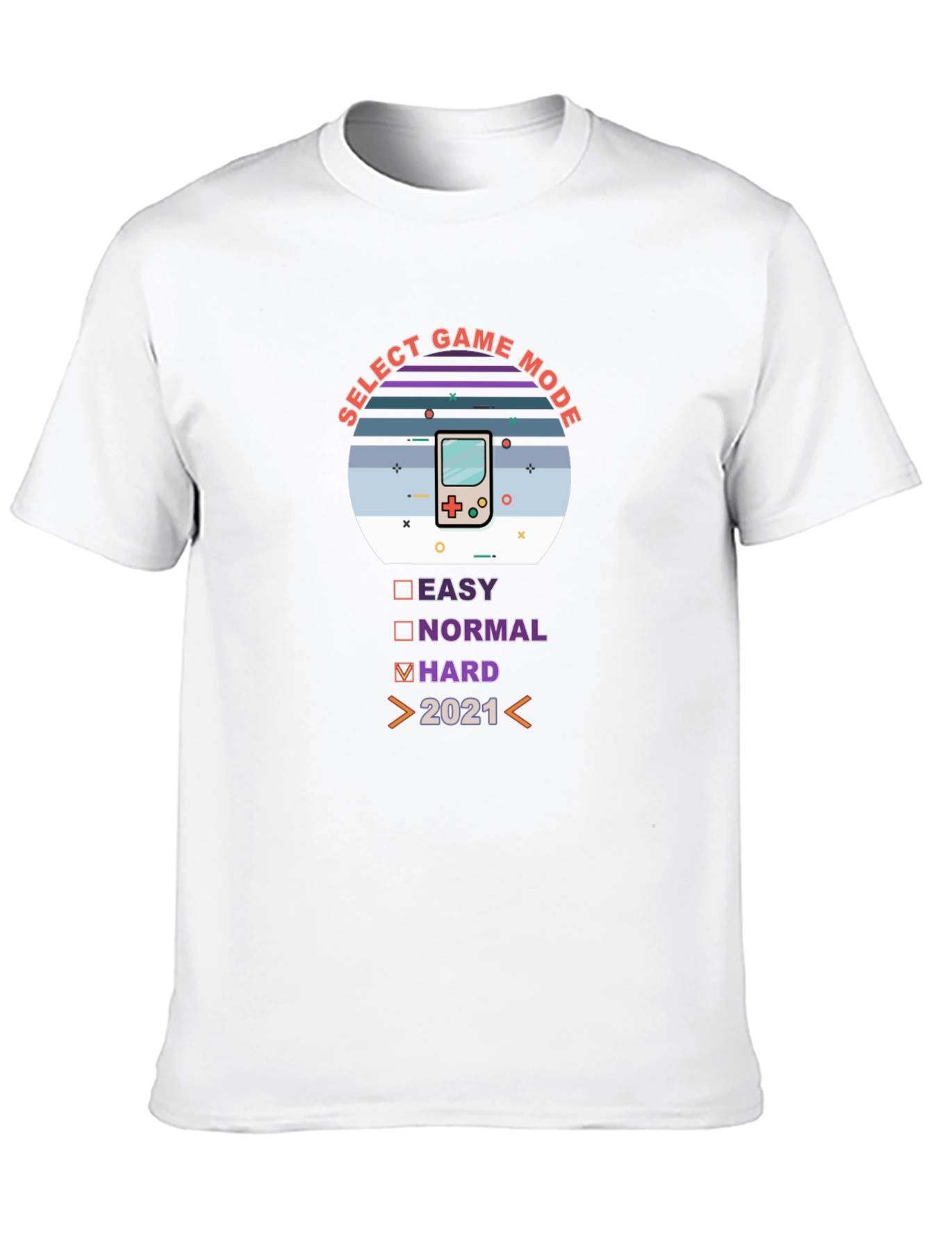 Select Game Mode Hard 2021 T-Shirt