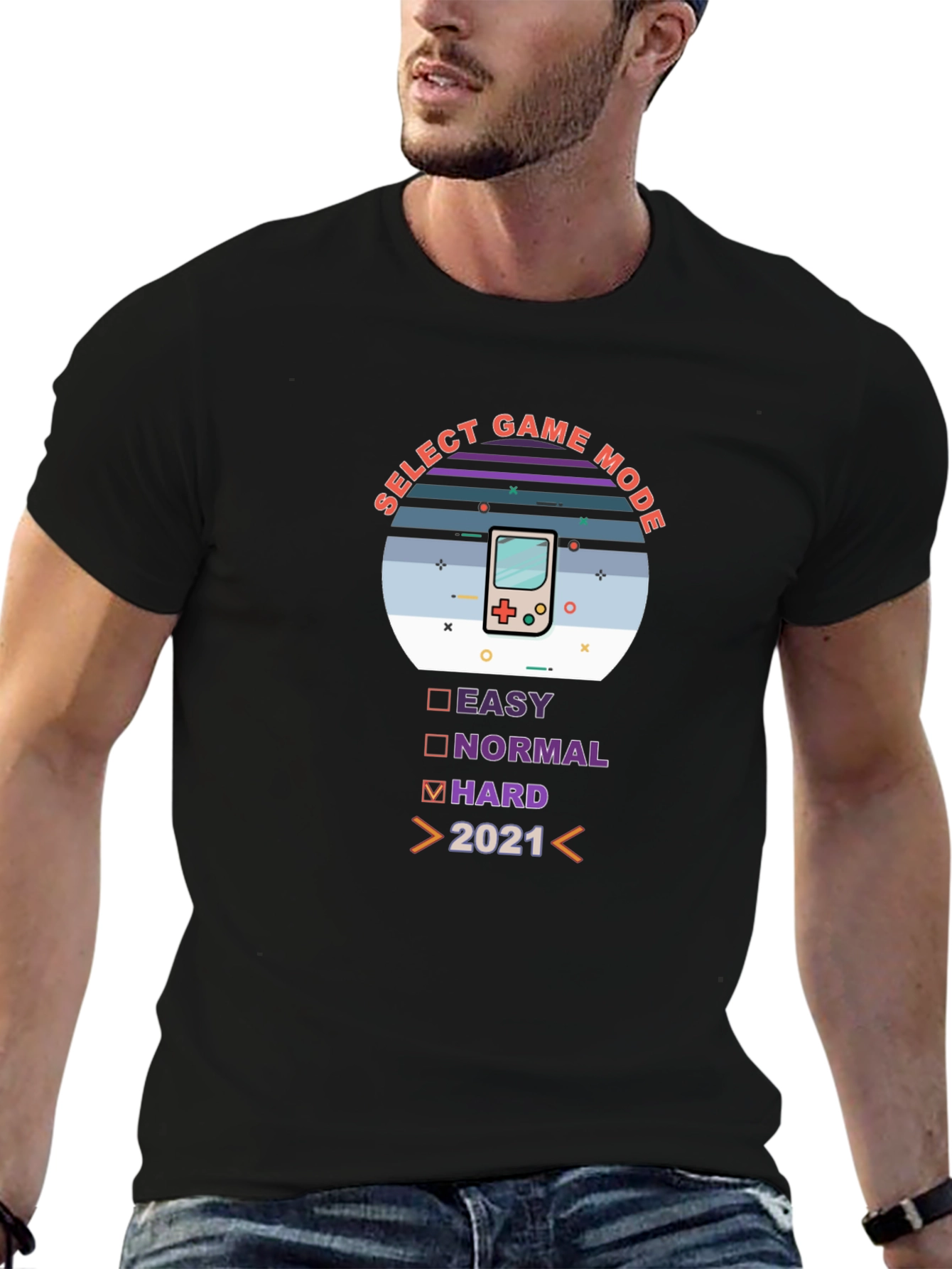 Select Game Mode Hard 2021 T-Shirt