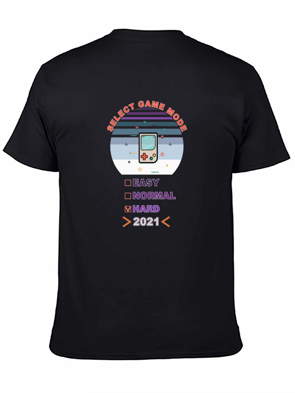 Select Game Mode Hard 2021 T-Shirt