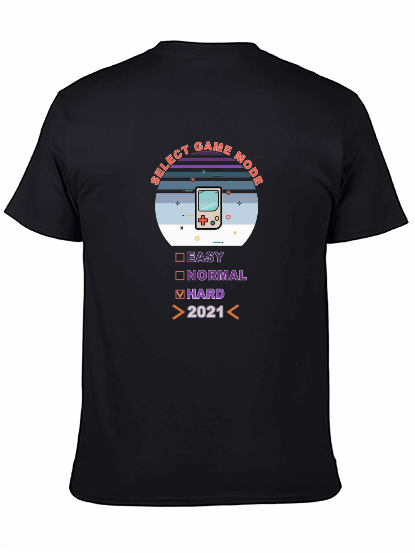 Select Game Mode Hard 2021 T-Shirt