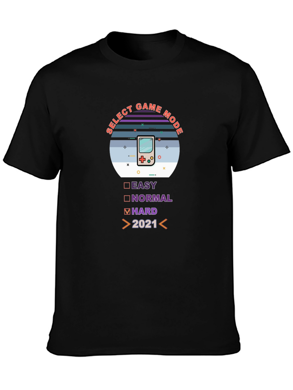 Select Game Mode Hard 2021 T-Shirt
