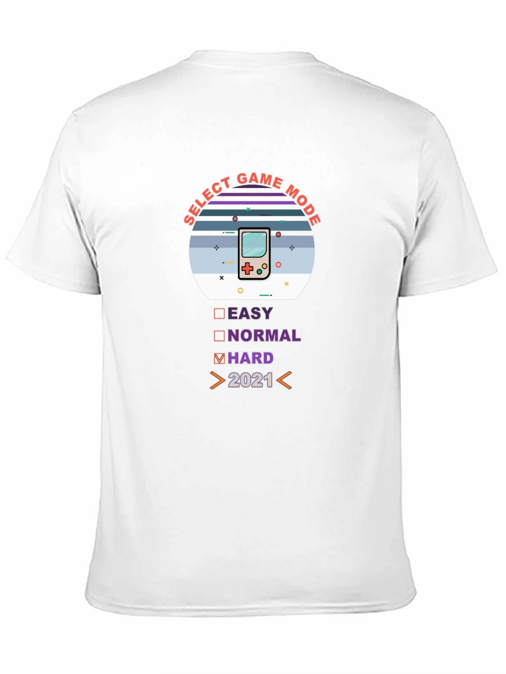 Select Game Mode Hard 2021 T-Shirt