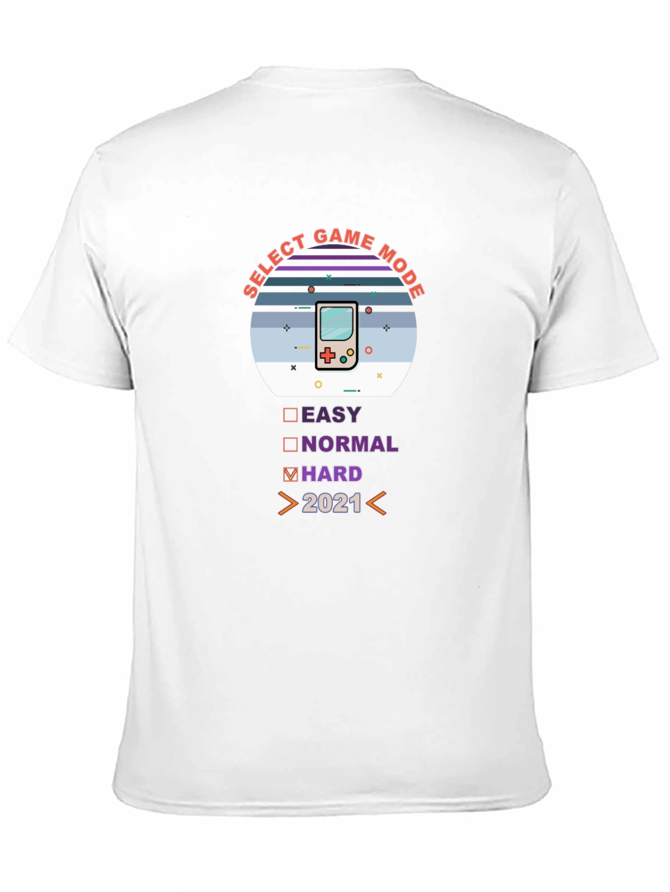 Select Game Mode Hard 2021 T-Shirt