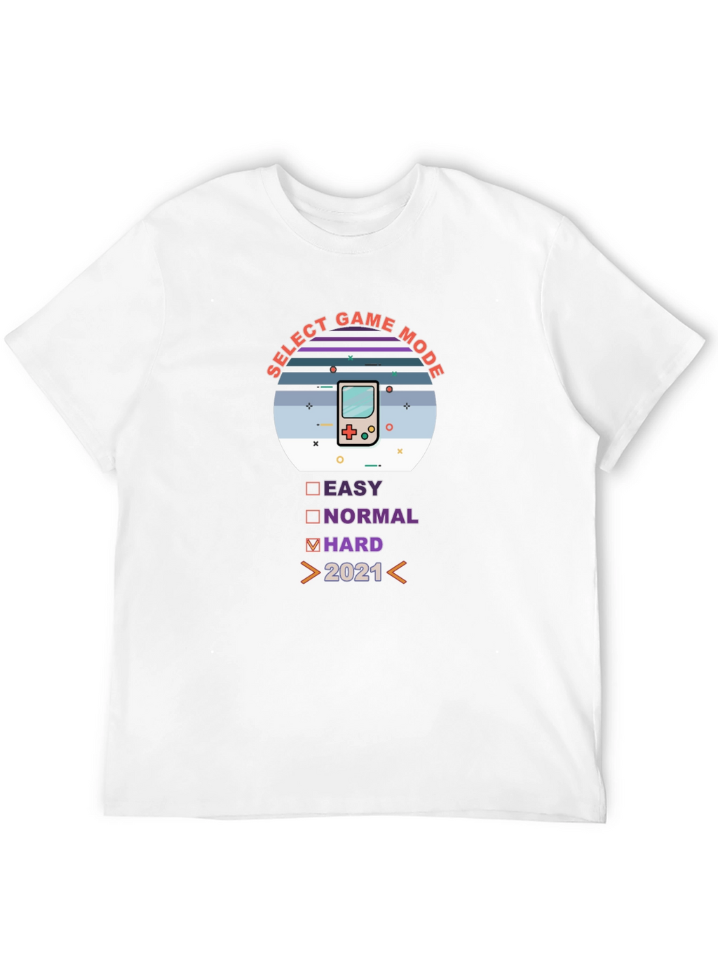 Select Game Mode Hard 2021 T-Shirt