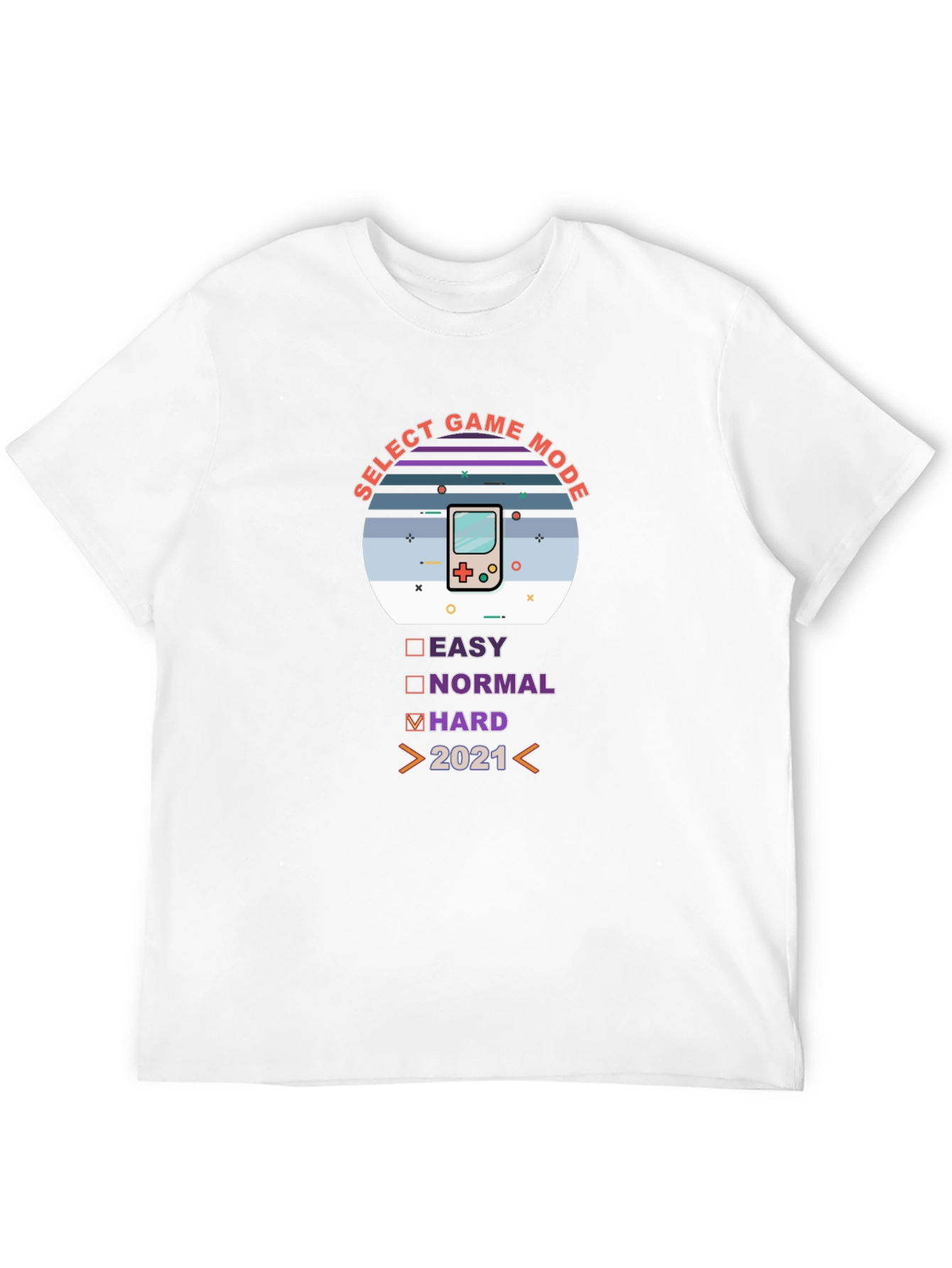 Select Game Mode Hard 2021 T-Shirt