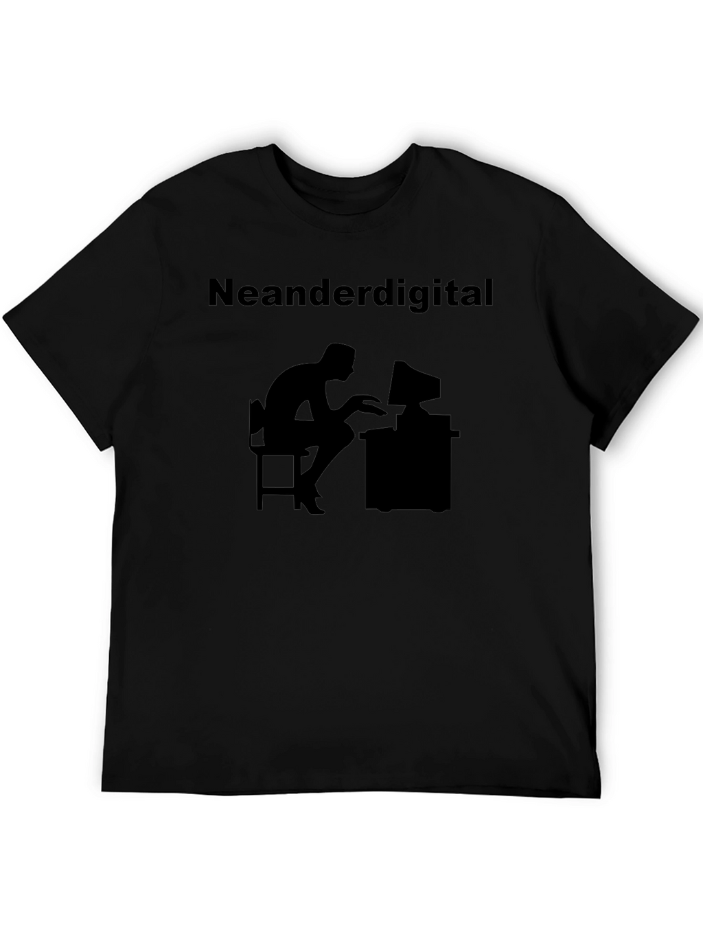 Neanderdigital T-Shirt - Humorous Computer Design