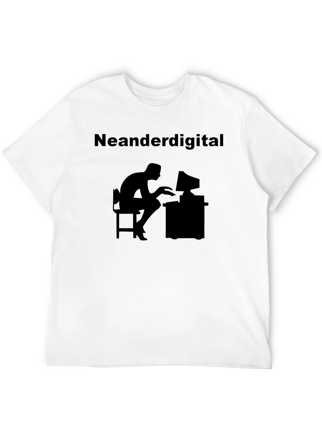 Neanderdigital T-Shirt - Humorous Computer Design