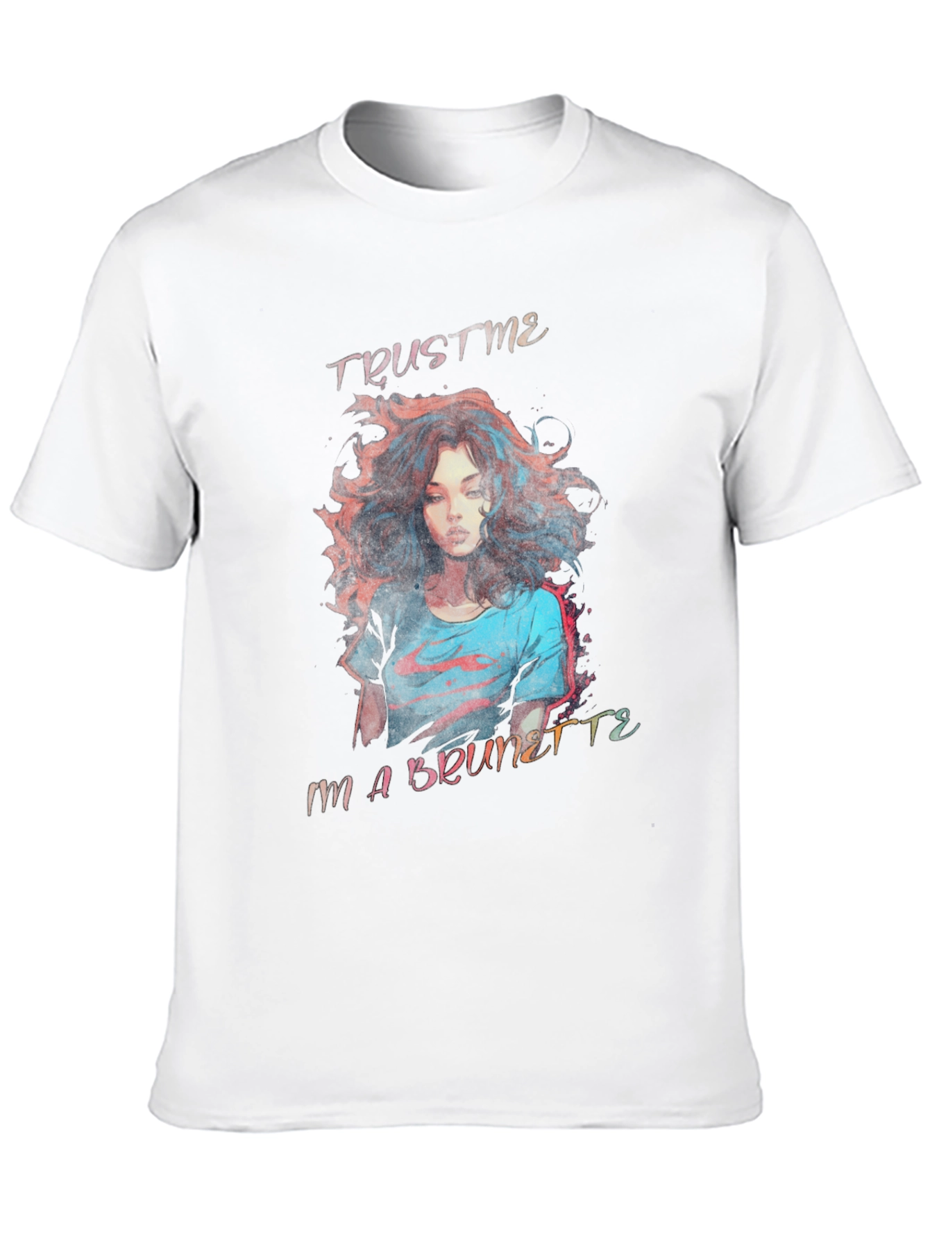 Trust Me Im a Brunette Graphic Tee