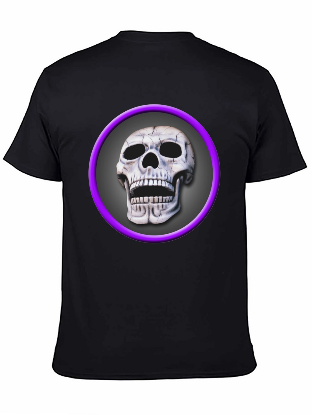 Skull Graphic Tee - Edgy Style