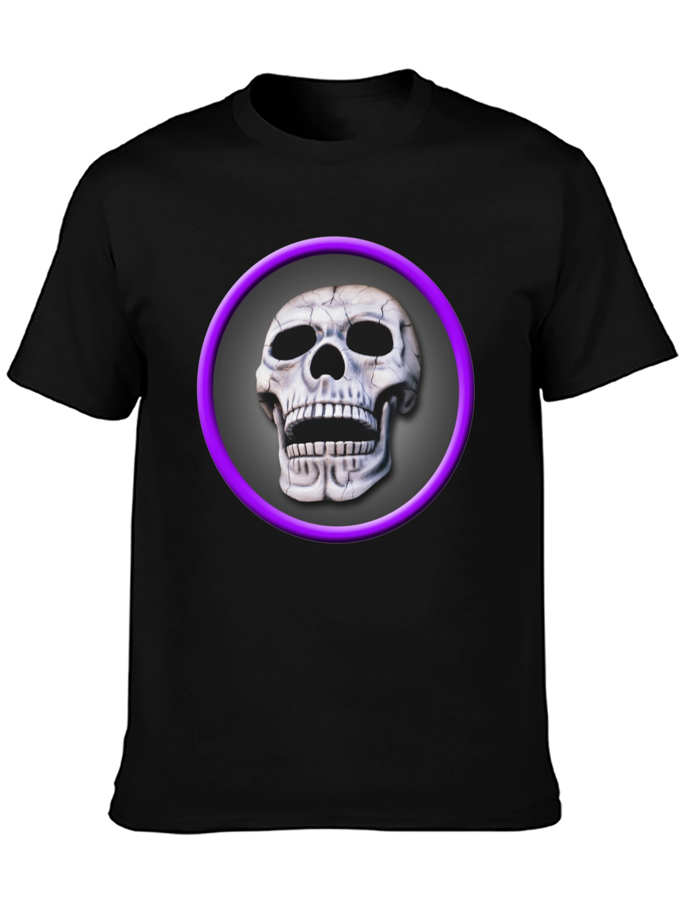 Skull Graphic Tee - Edgy Style