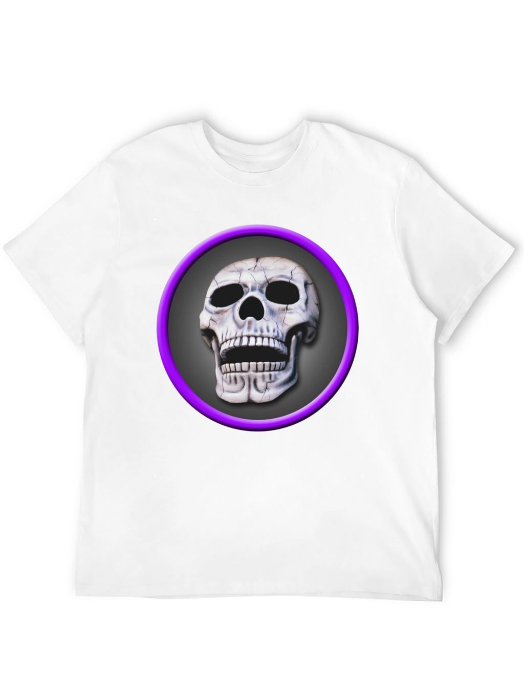Skull Graphic Tee - Edgy Style