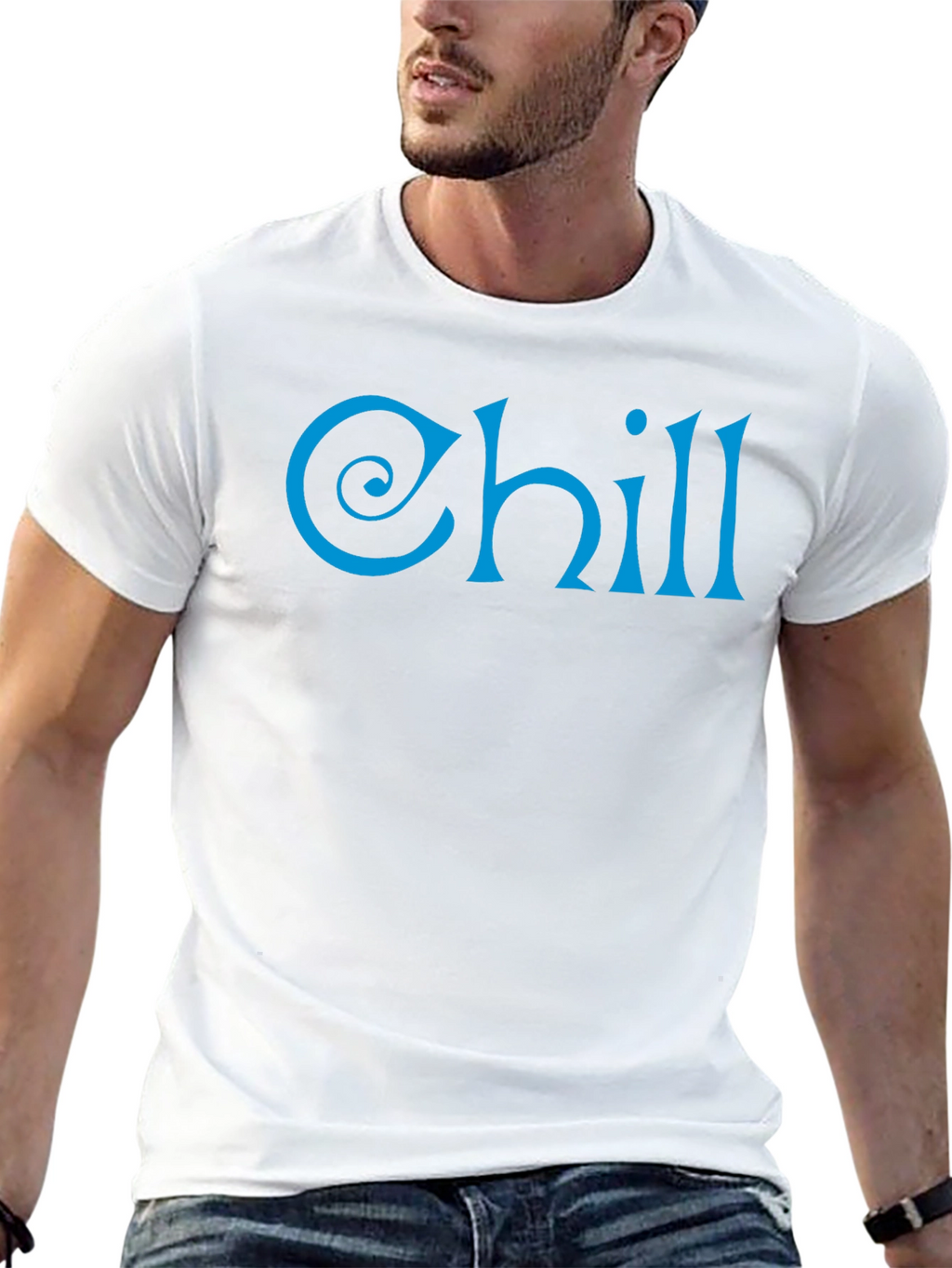 Chill Black T-Shirt - Cool & Comfortable Tee