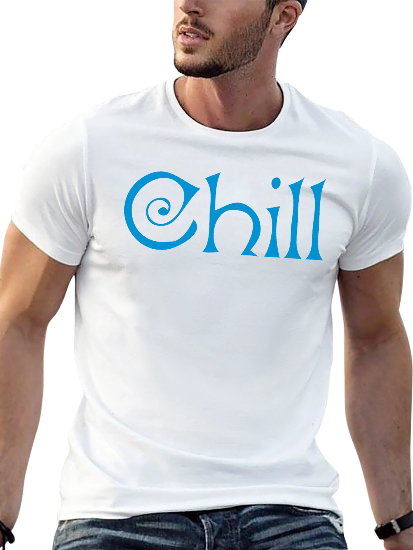 Chill Black T-Shirt - Cool & Comfortable Tee