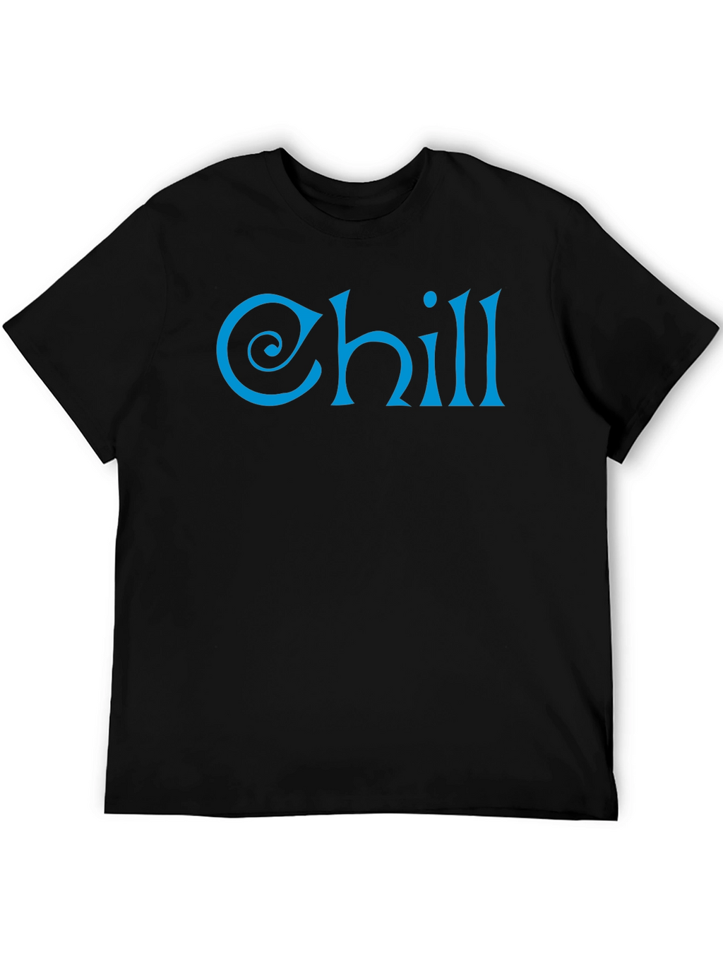 Chill Black T-Shirt - Cool & Comfortable Tee