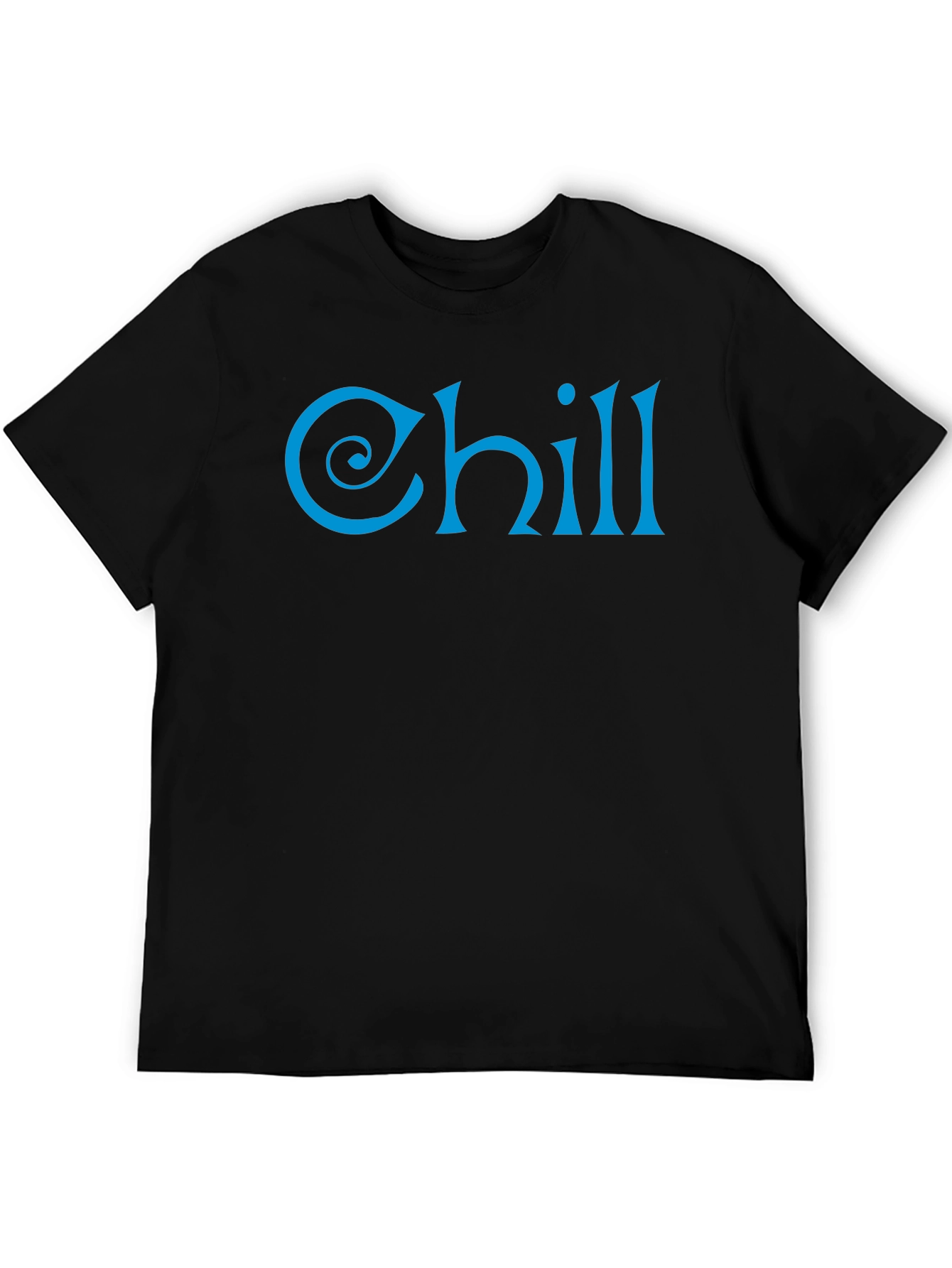 Chill Black T-Shirt - Cool & Comfortable Tee