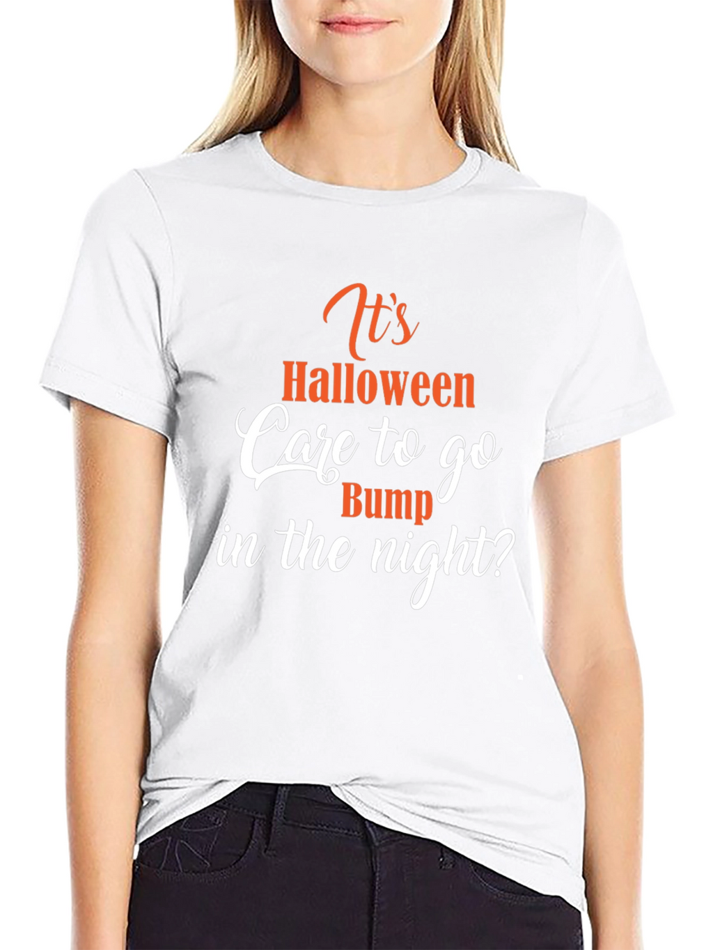 Halloween Tee: Care to go Bump in the Night?