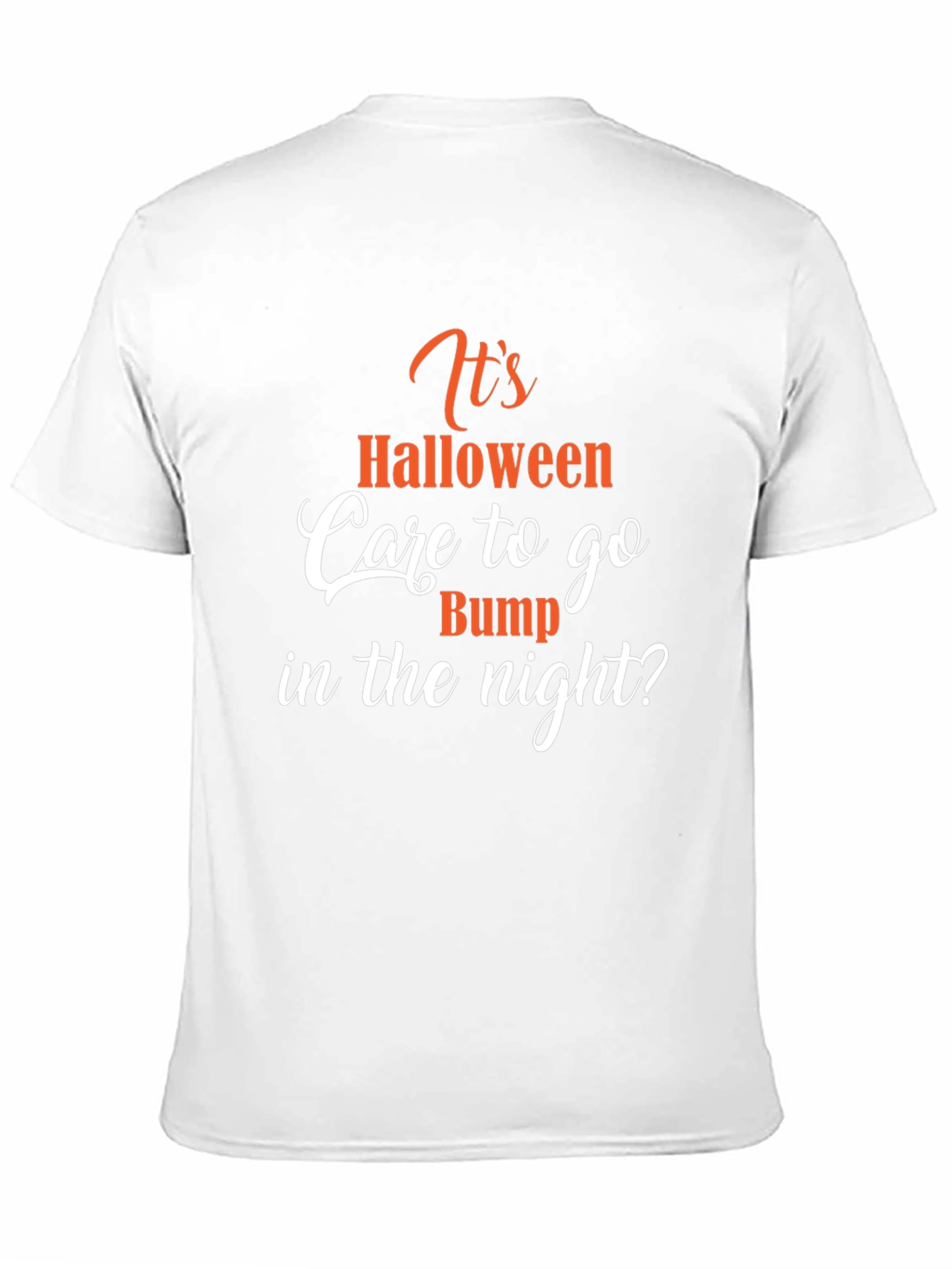 Halloween Tee: Care to go Bump in the Night?