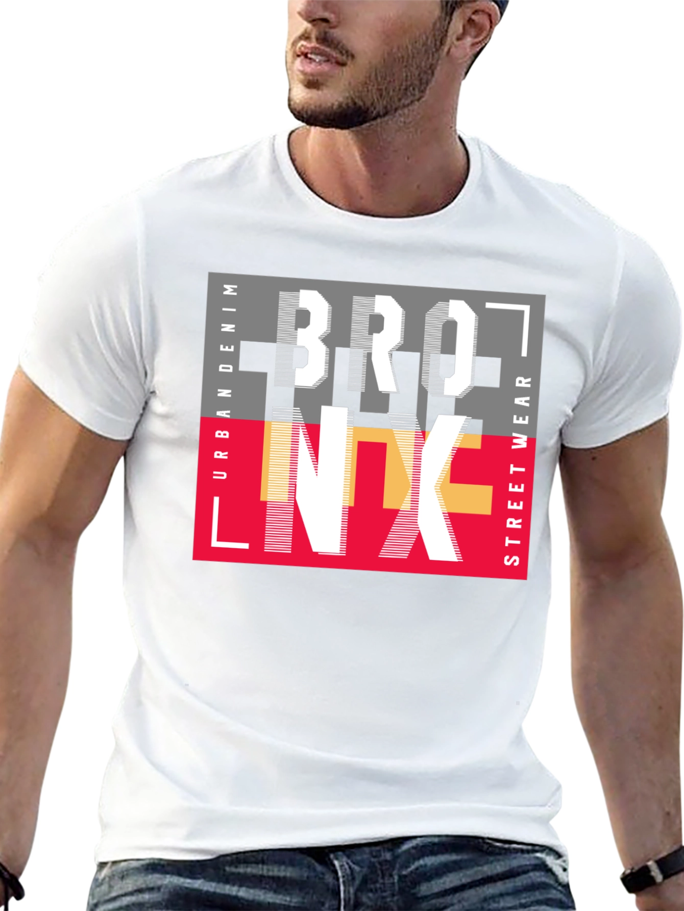Bronx Graphic Tee - Urban Streetwear Style