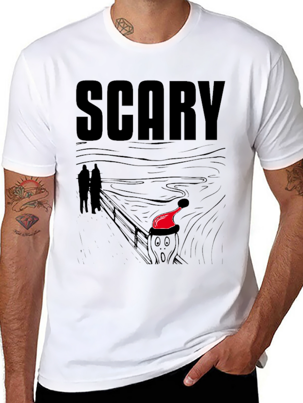 Scary Christmas T-Shirt