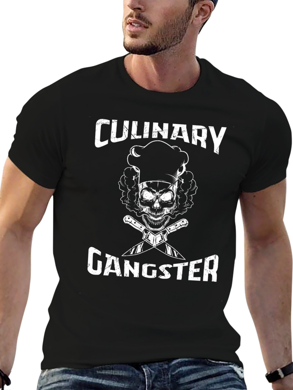 Culinary Gangster Graphic T-Shirt