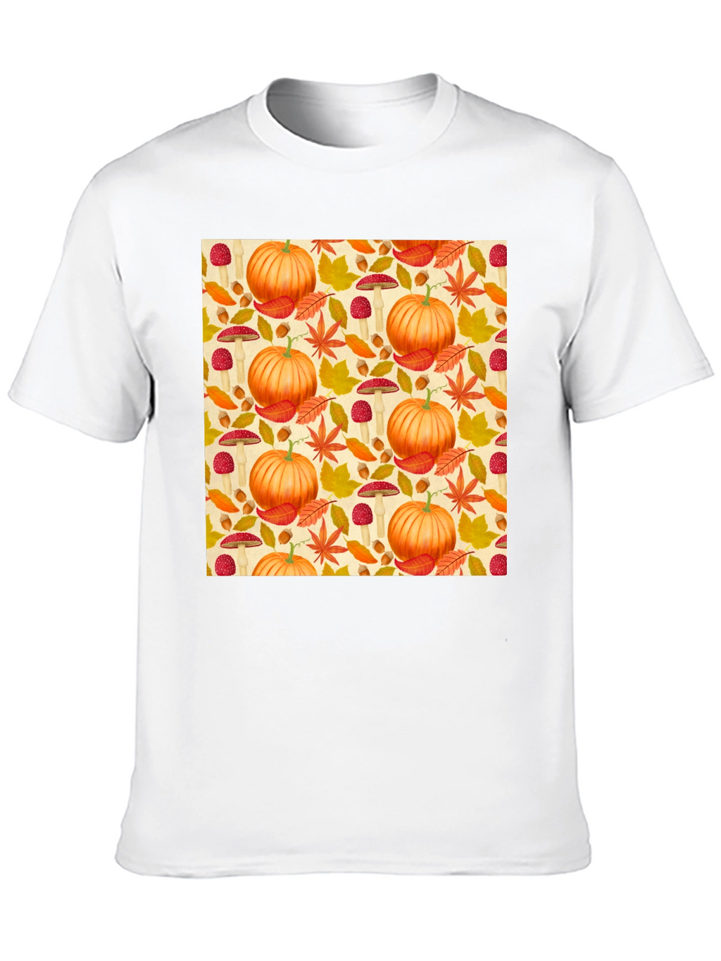 Autumn Harvest T-Shirt: Pumpkin Patch Design