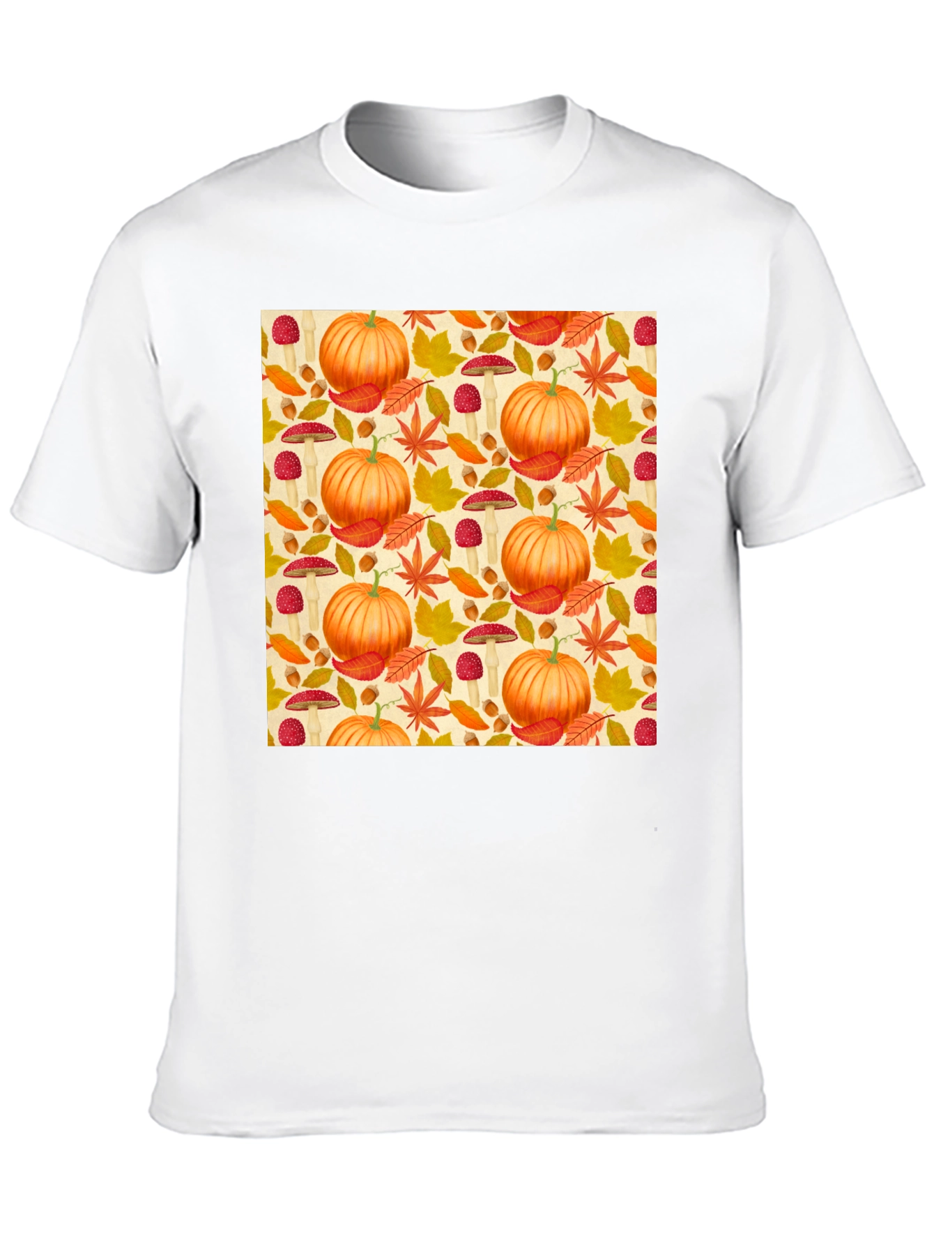 Autumn Harvest T-Shirt: Pumpkin Patch Design