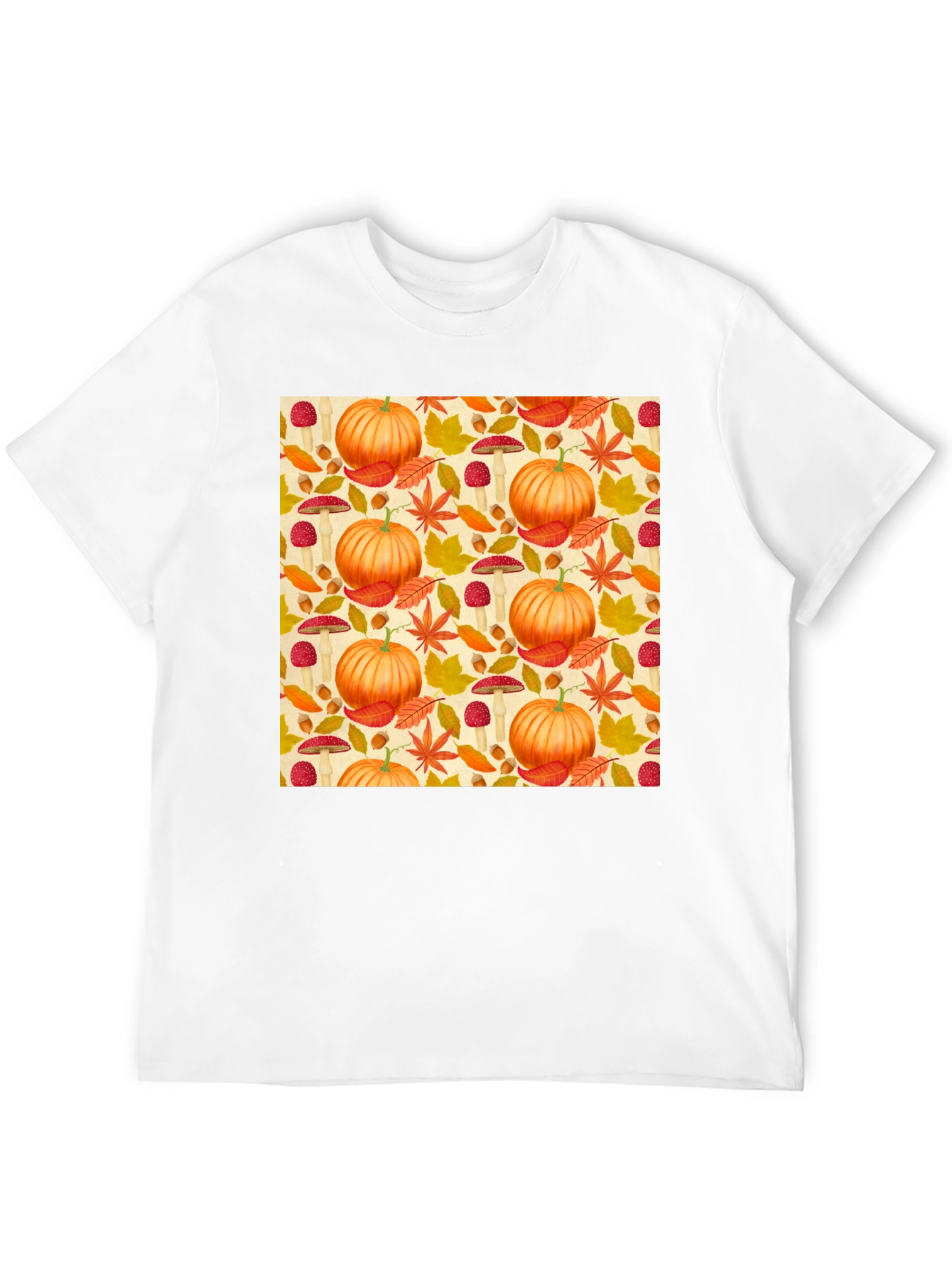 Autumn Harvest T-Shirt: Pumpkin Patch Design