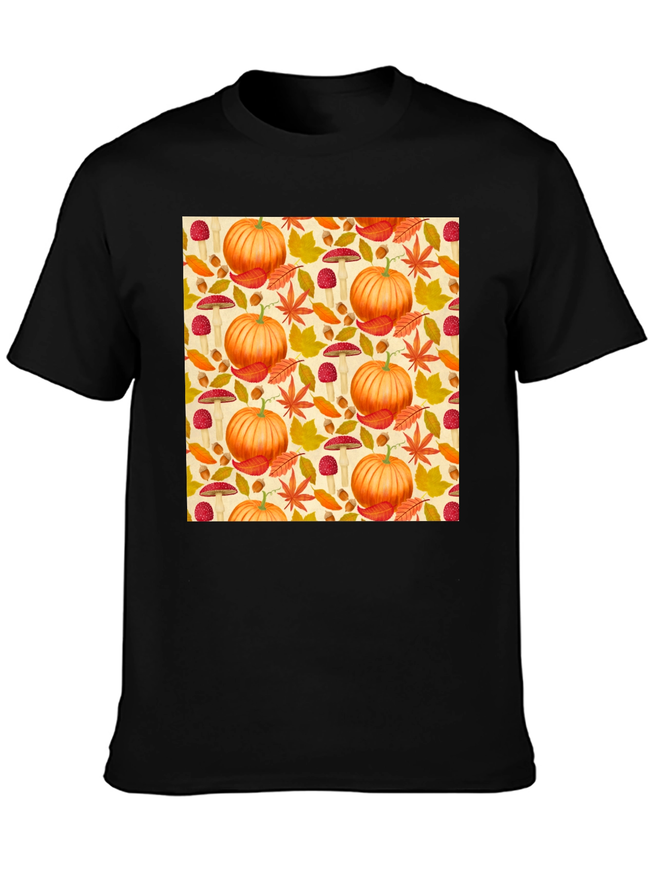 Autumn Harvest T-Shirt: Pumpkin Patch Design