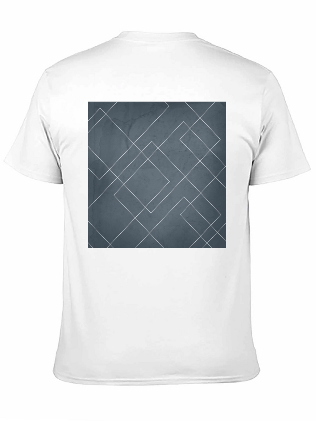 Geometric Lines Graphic Tee - Modern Style