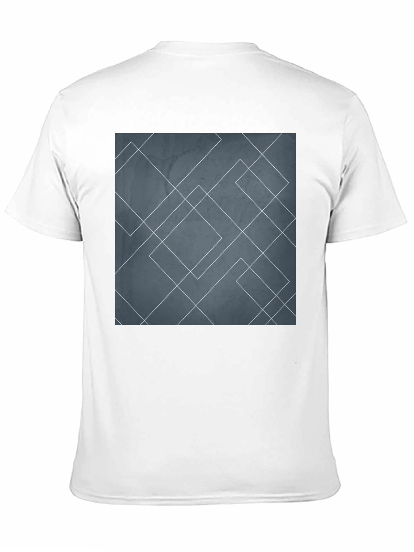Geometric Lines Graphic Tee - Modern Style